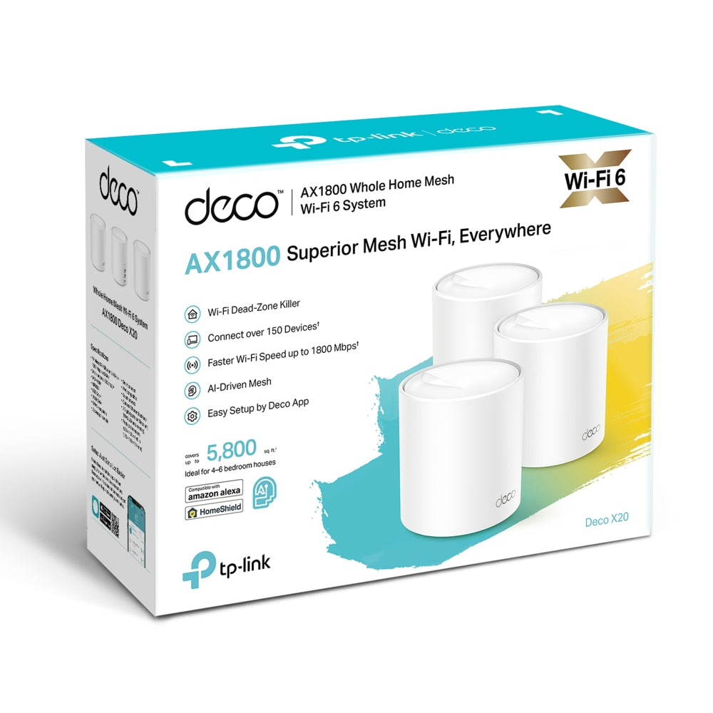 Network - TP-Link Deco AX1800 Superior mesh wifi 6 system