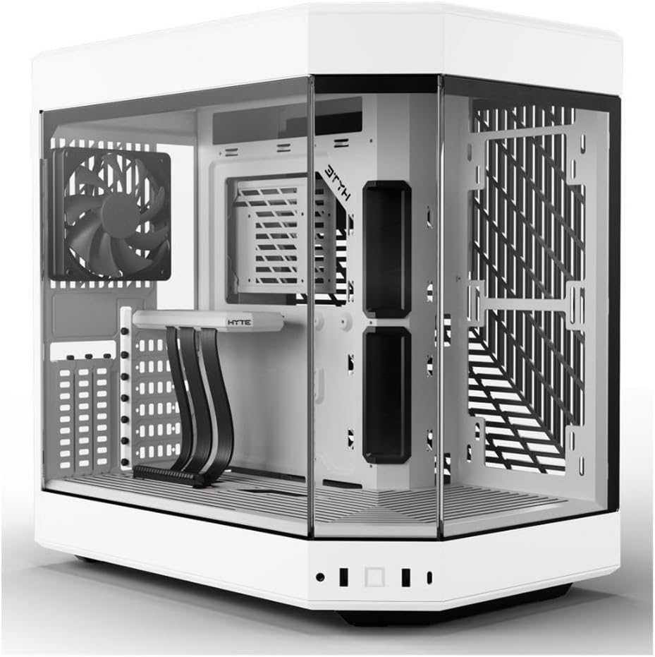 Case - HYTE Y60 Tempered Glass Mid Tower ATX Computer Gaming Case